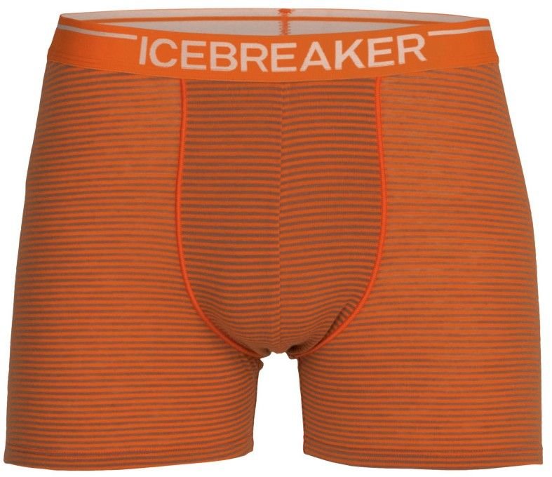 Icebreaker Anatomica merinovillabokserit, oranssi