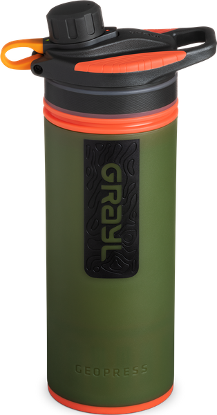 Grayl GeoPress Purifier Bottle vedensuodatin, Oasis Green