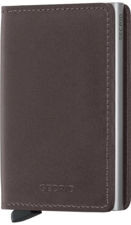 Secrid Slimwallet lompakko, tummanruskea
