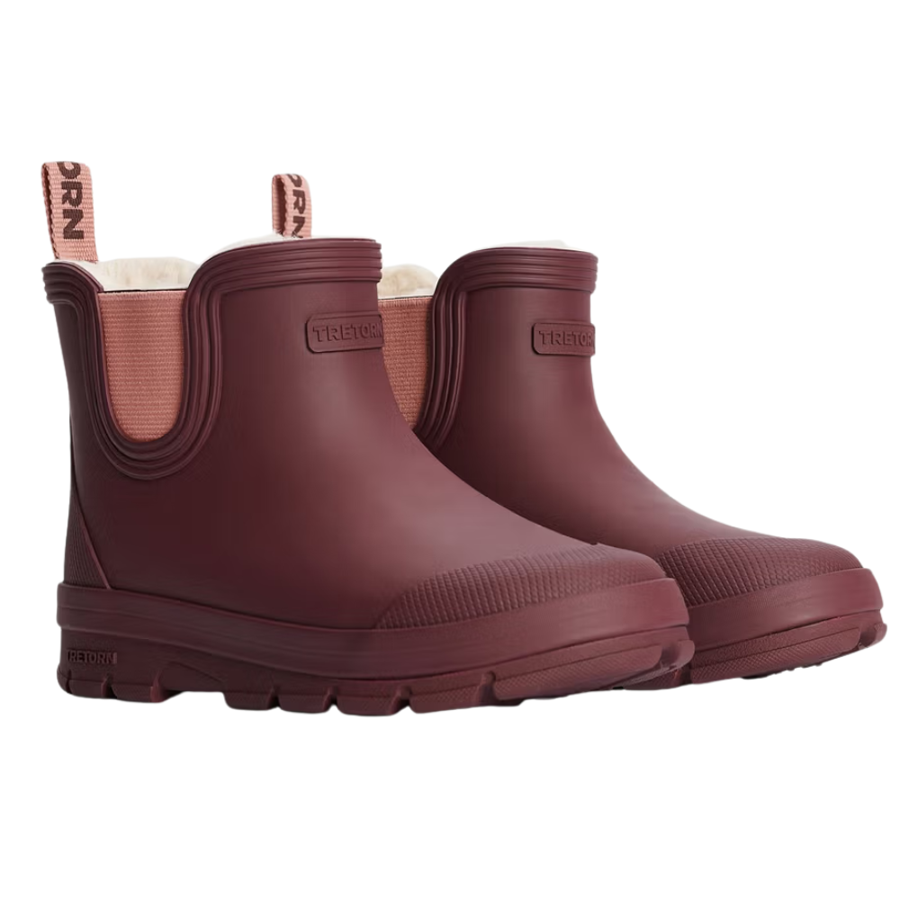 Tretorn Aktiv Chelsea Winter Kids Burgundy