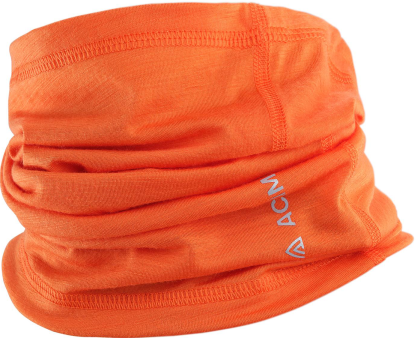 Aclima Lightwool Headover päähine, Orange Tiger