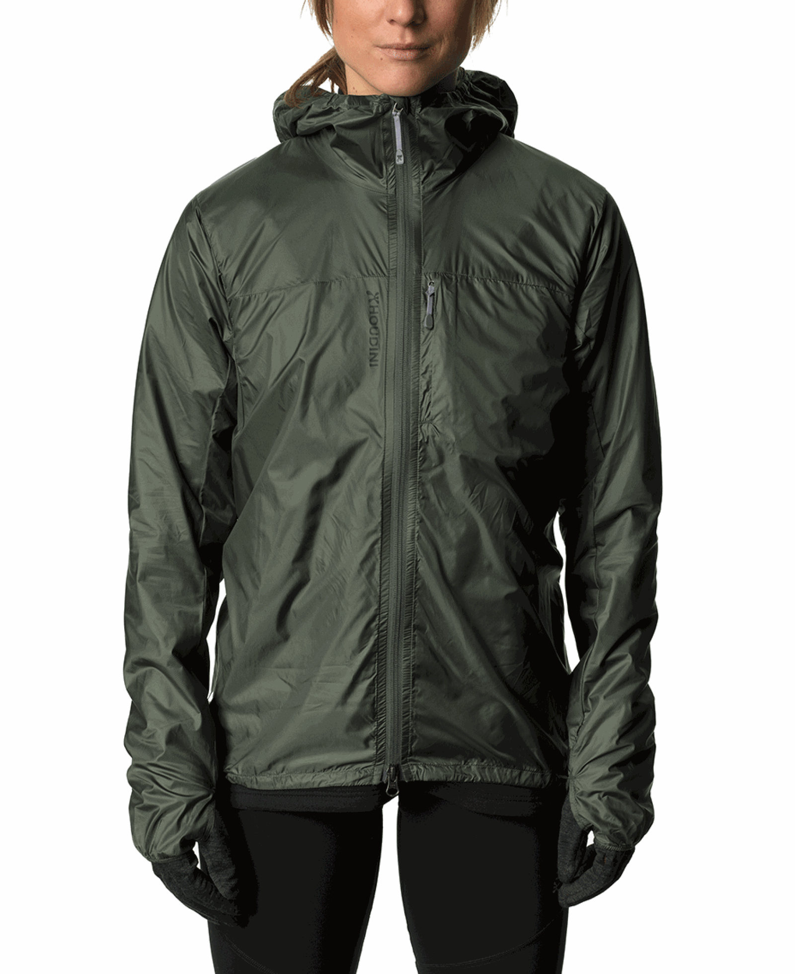 Houdini W's Come Along Jacket Baremark Green