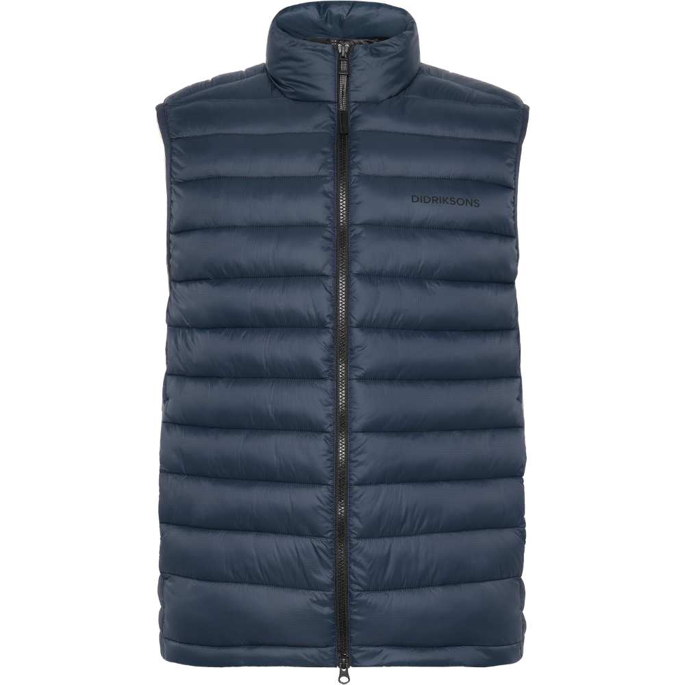 Didriksons Marino Vest Unisex Sleepy Blue