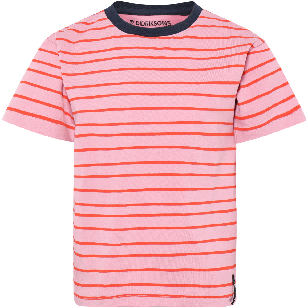 Didriksons Mynta Kids T-Shirt 4 Le Rand Multi Rouge