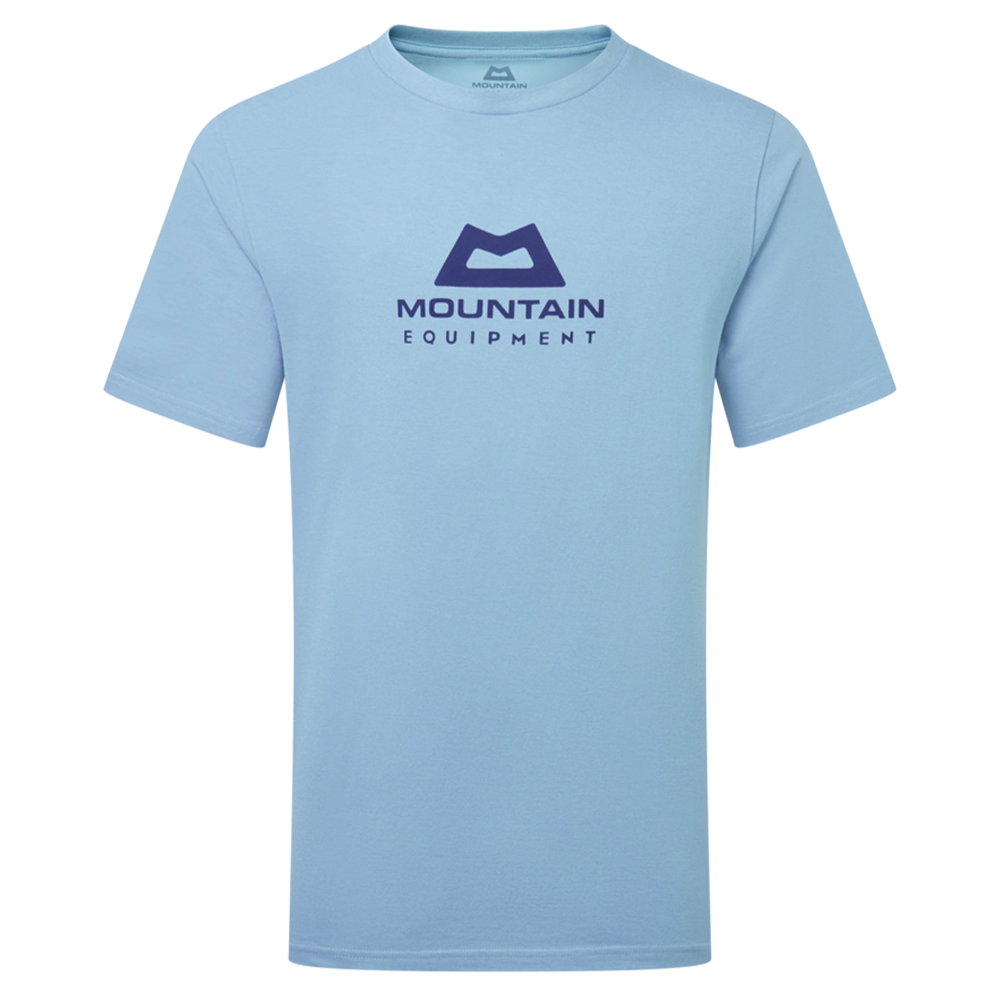 Mountain Equipment Emblem Mens Tee Heritage Blue