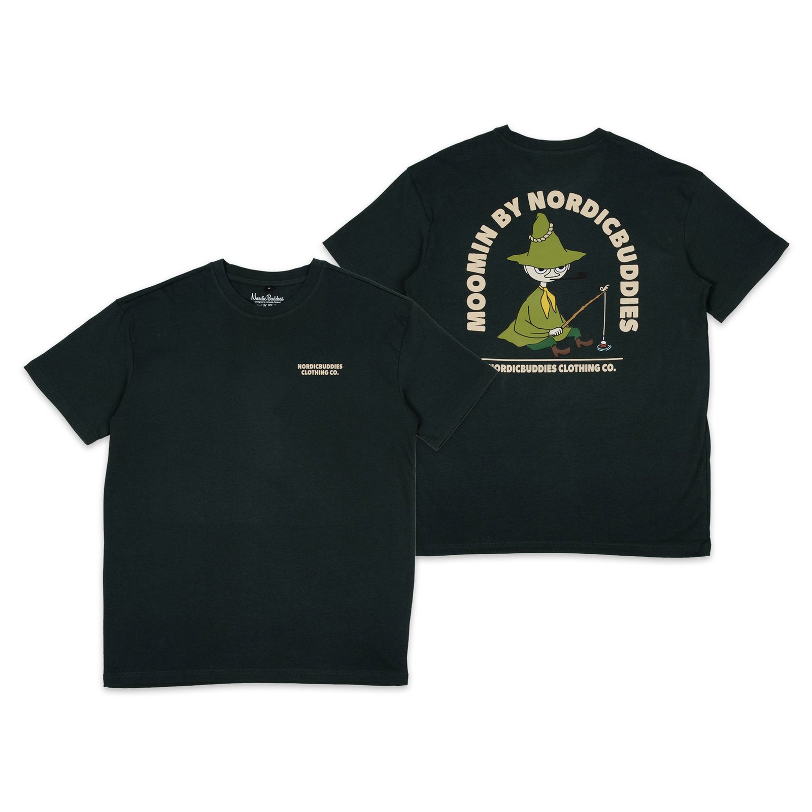 Nuuskamuikkunen Kalastaa T-paita Unisex