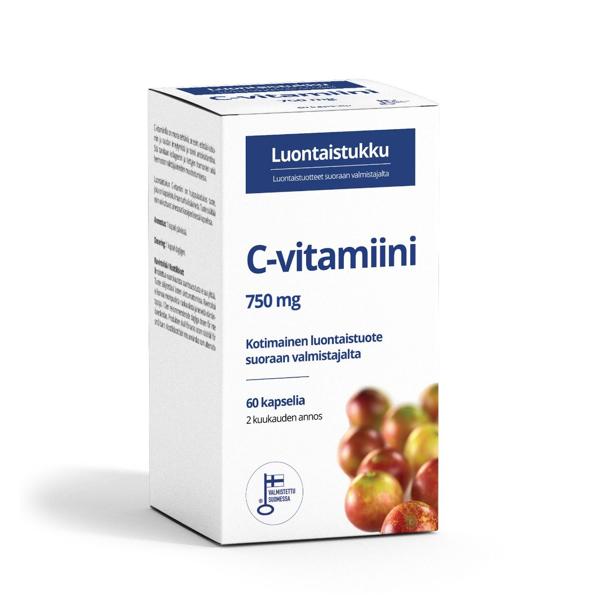 C-vitamiini 750mg
