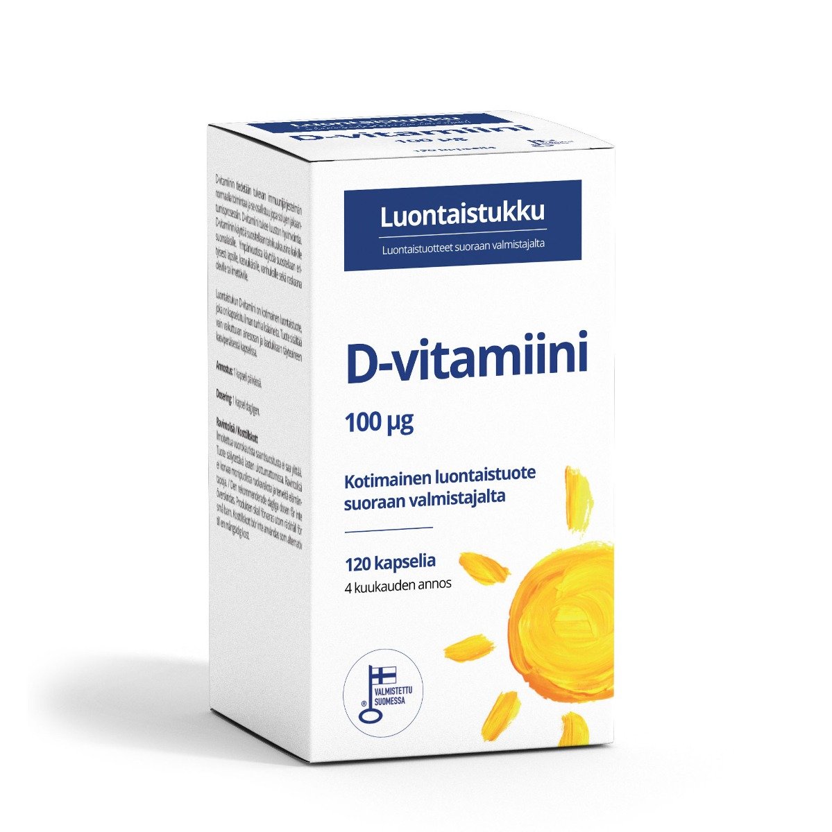 D-vitamiini 100mcgs