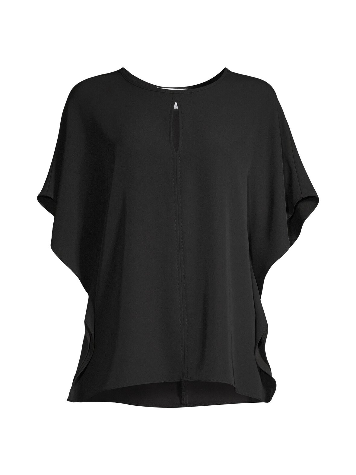 Twill poncho keyhole -ponchoneule