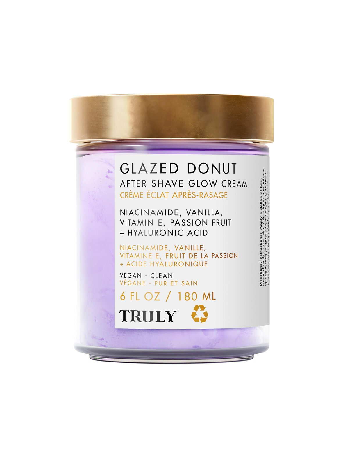 Glazed donut after shave glow cream -vartalovoide