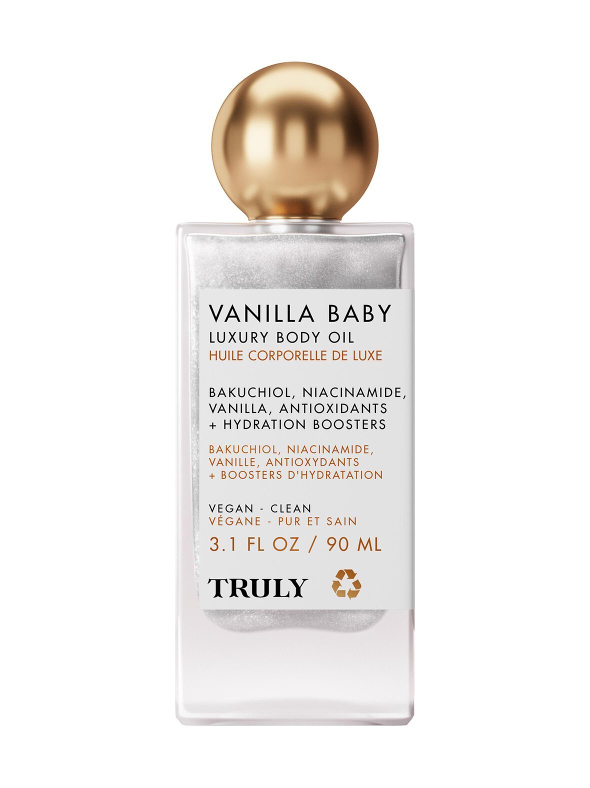 Vanilla baby body oil -vartaloöljy
