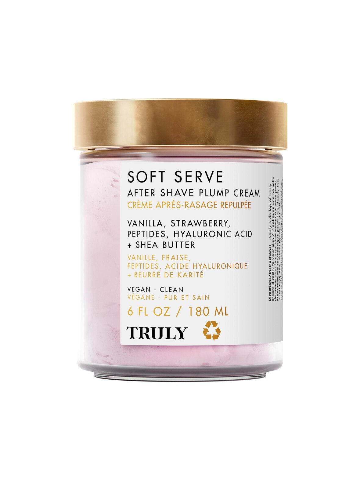 Soft serve after shave plumping cream -vartalovoide
