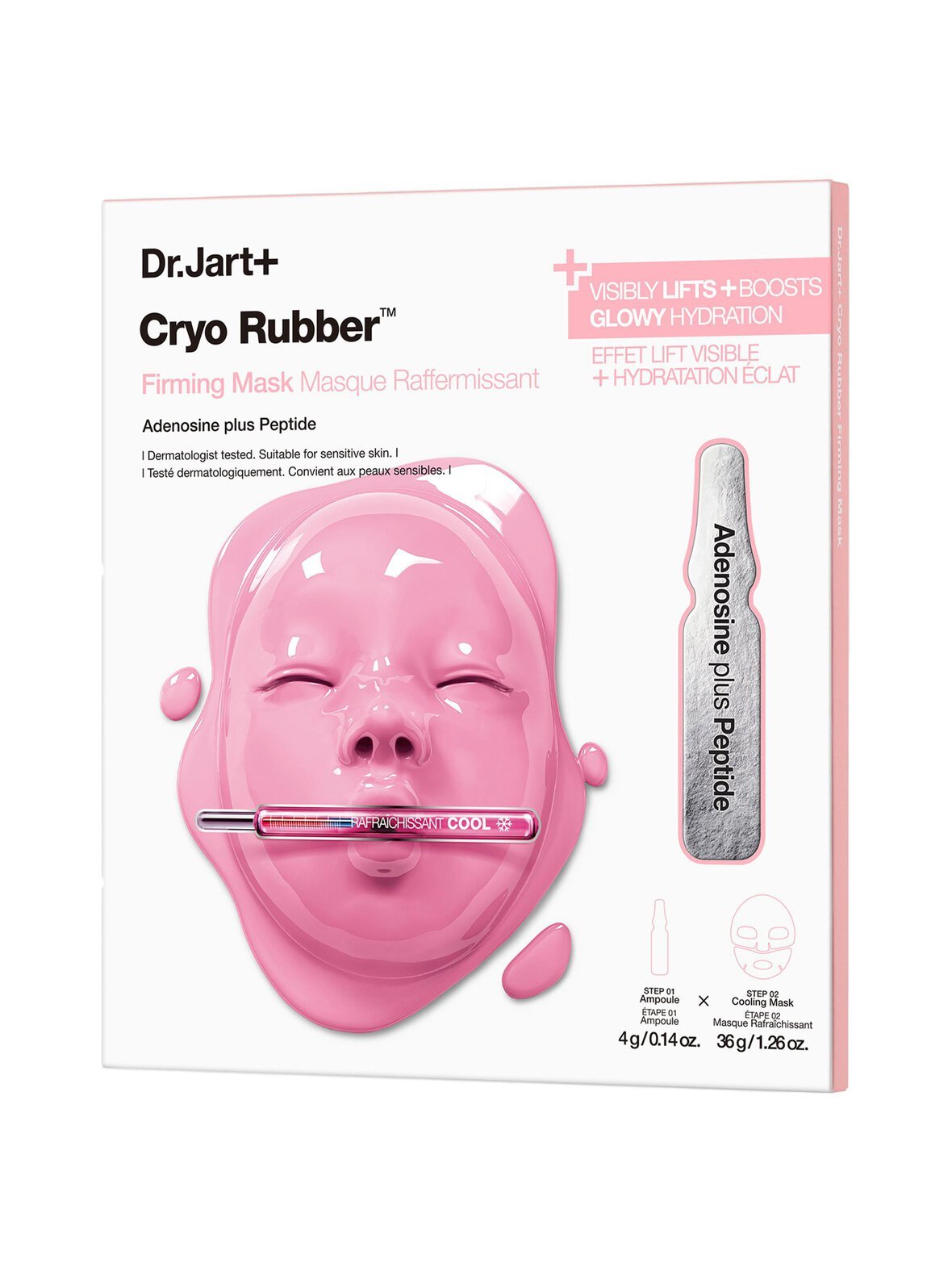 Cryo rubber firming mask -kasvonaamio
