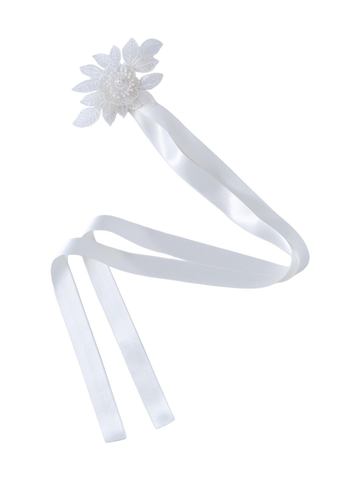 Baptismal bow- koristenauha kasteasuun