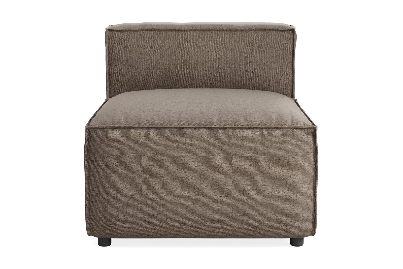 Cubo 1-istuttava Keskimoduuli Kangas 80 cm leveä - Harmaa