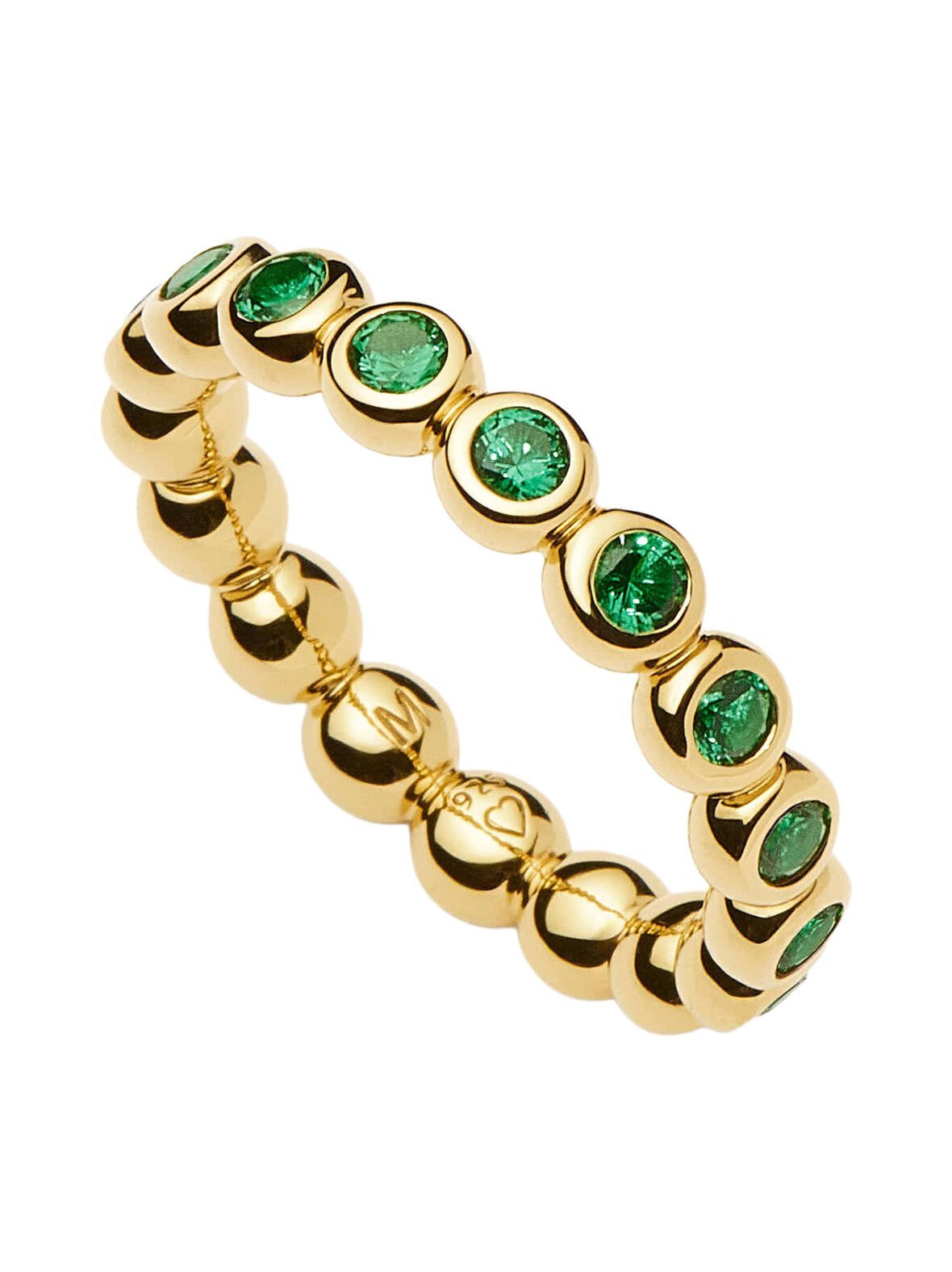 Tennis eternity stacking -sormus