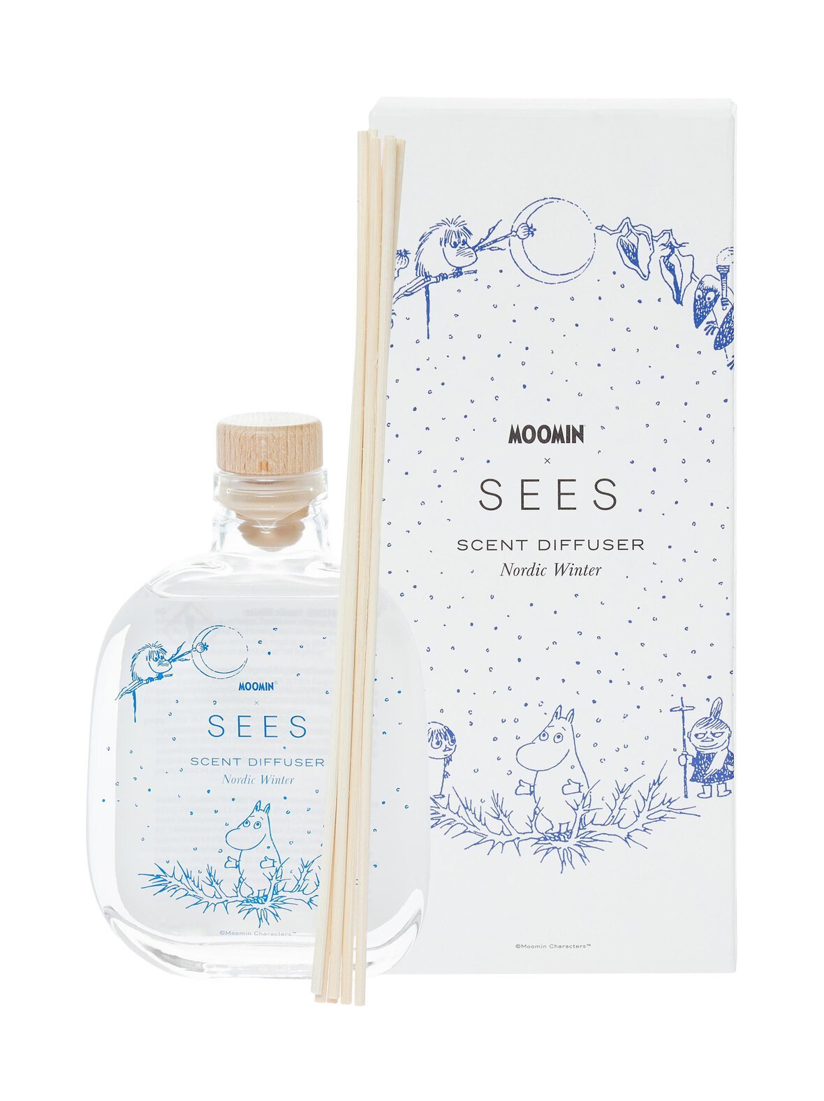 Sees x moomin nordic winter -huonetuoksu 200 ml