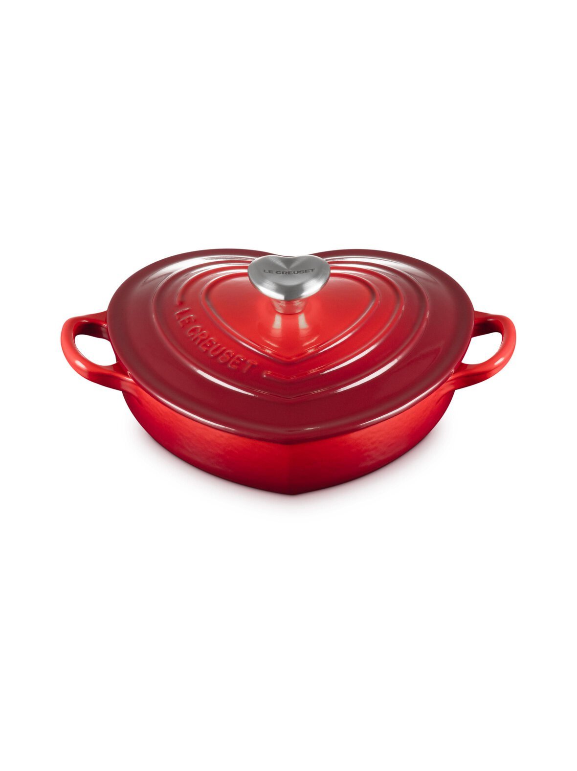 Cast iron heart shallow casserole -uunivuoka 1 l, 20 cm