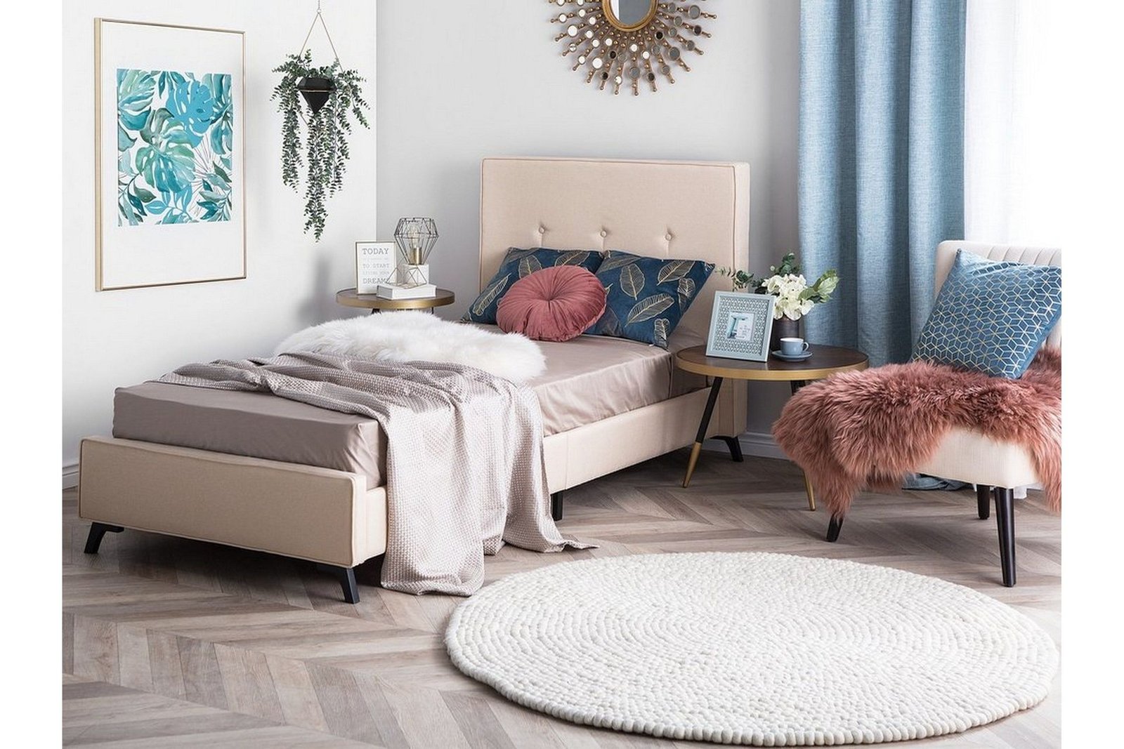 Parivuode Nattaro 90x200 cm - Beige