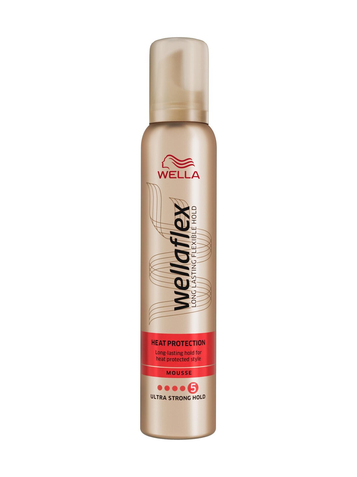 Wellaflex heat protection ultra strong mousse -lämpösuojavaahto 200 ml