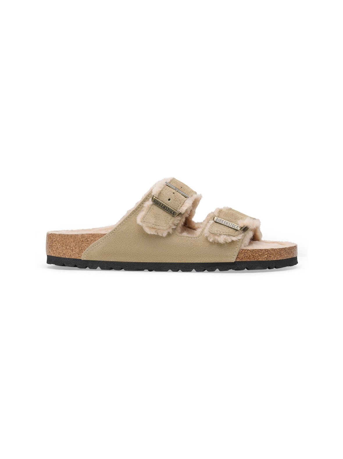 Arizona shearling -nahkasandaalit