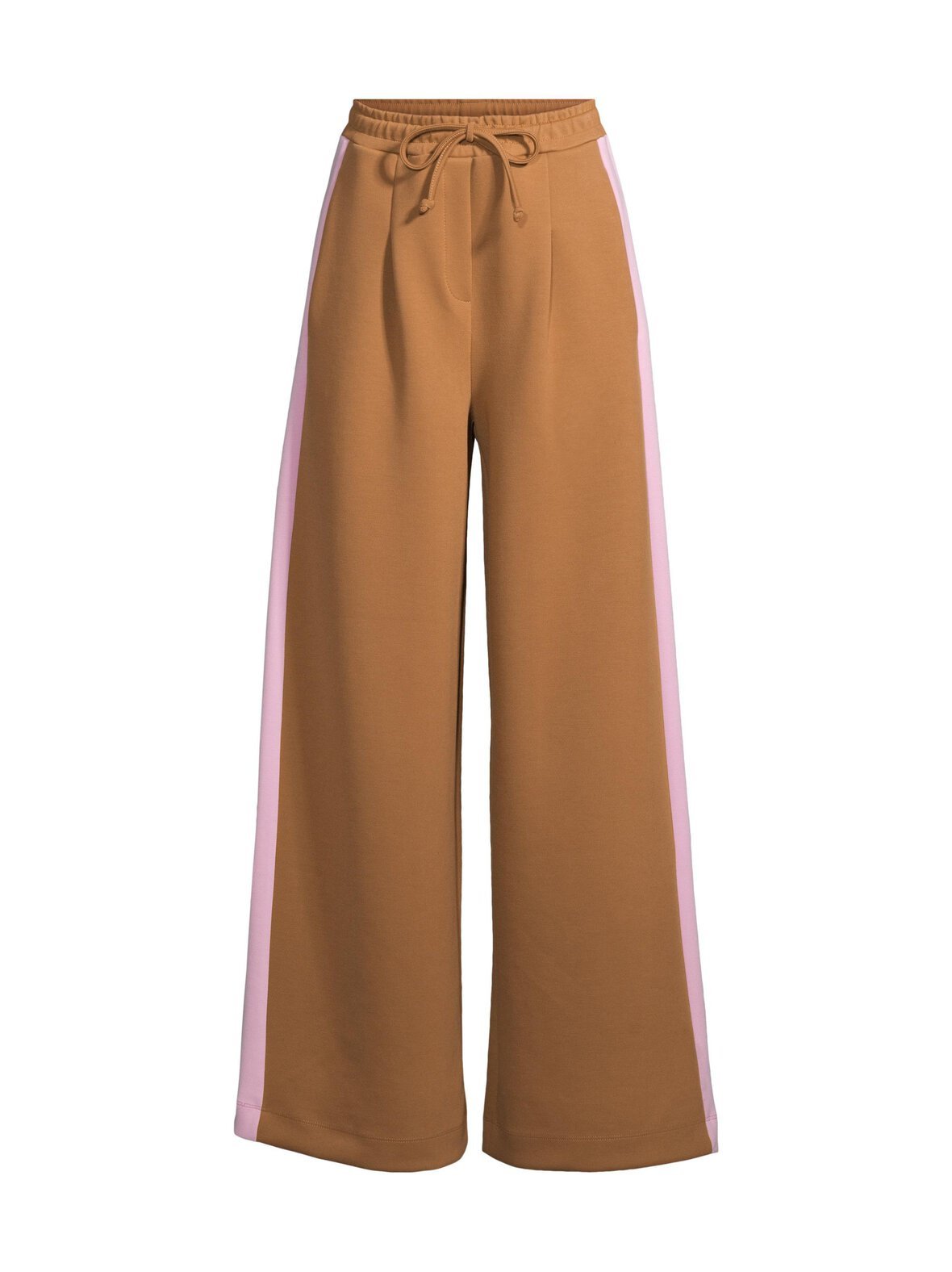 Pleated jersey -housut