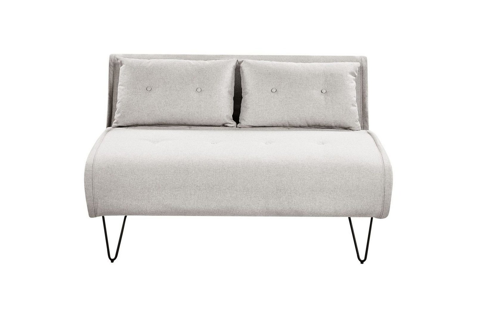 2-sitssoffa Vestfold Grey||Black -