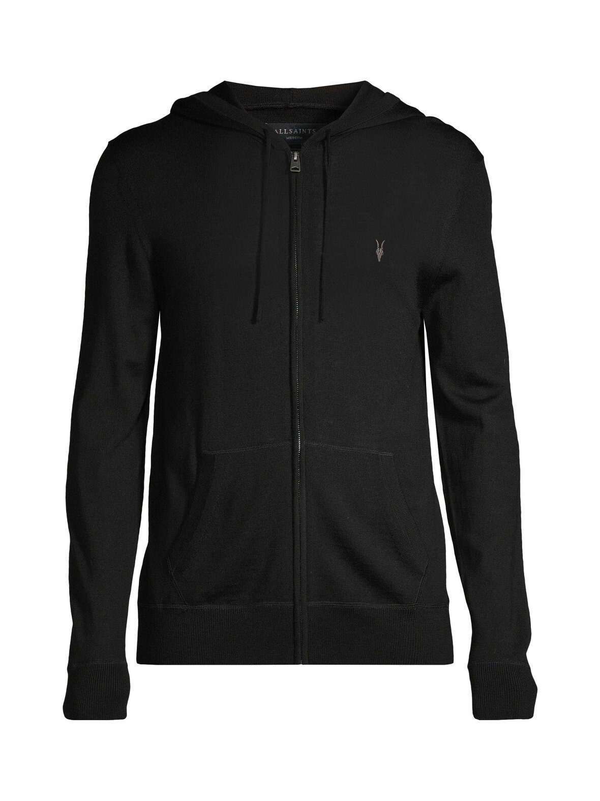 Mode merino zip hoody -neuletakki
