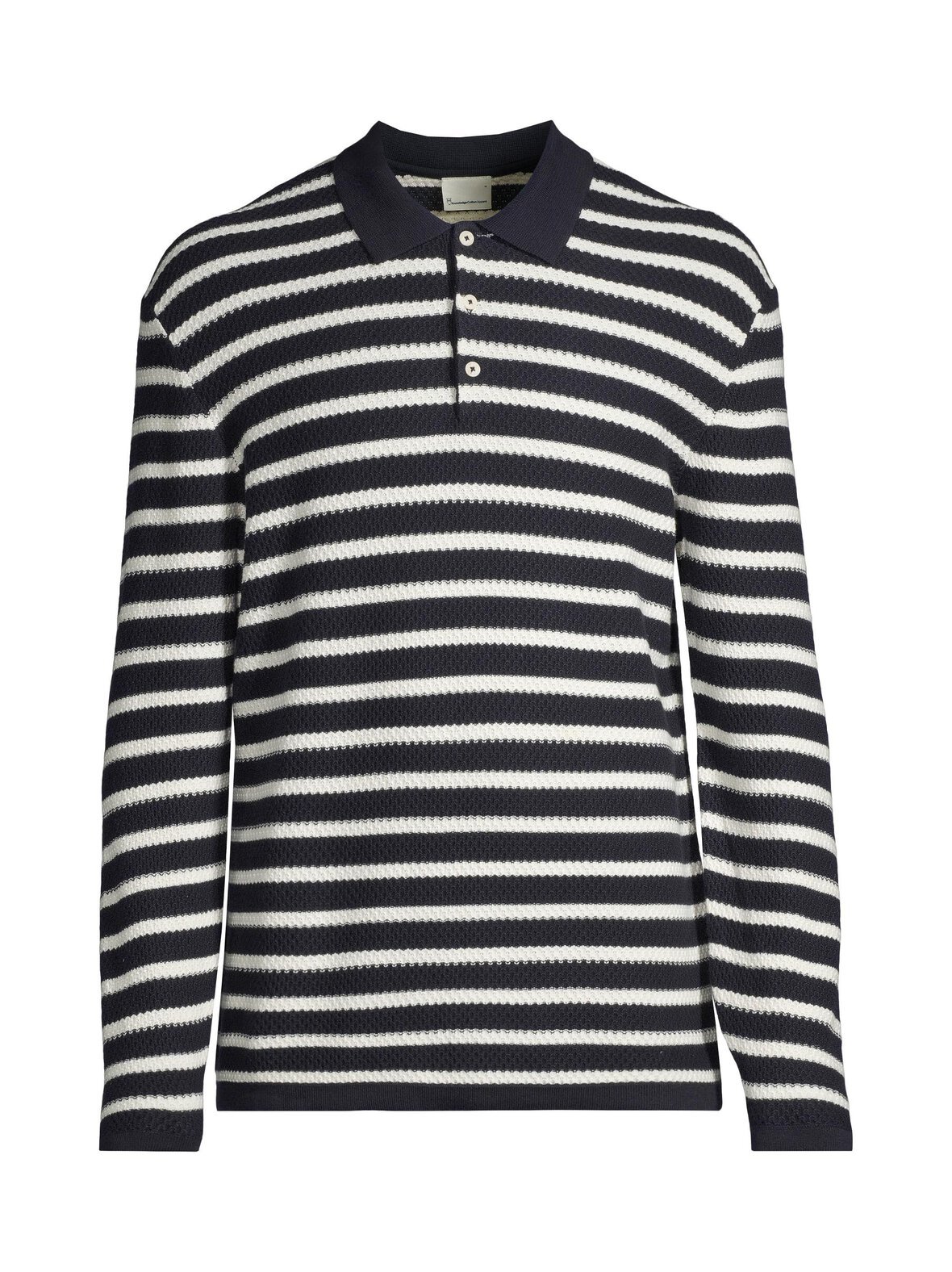 Organic cotton striped - neulottu pikeepaita