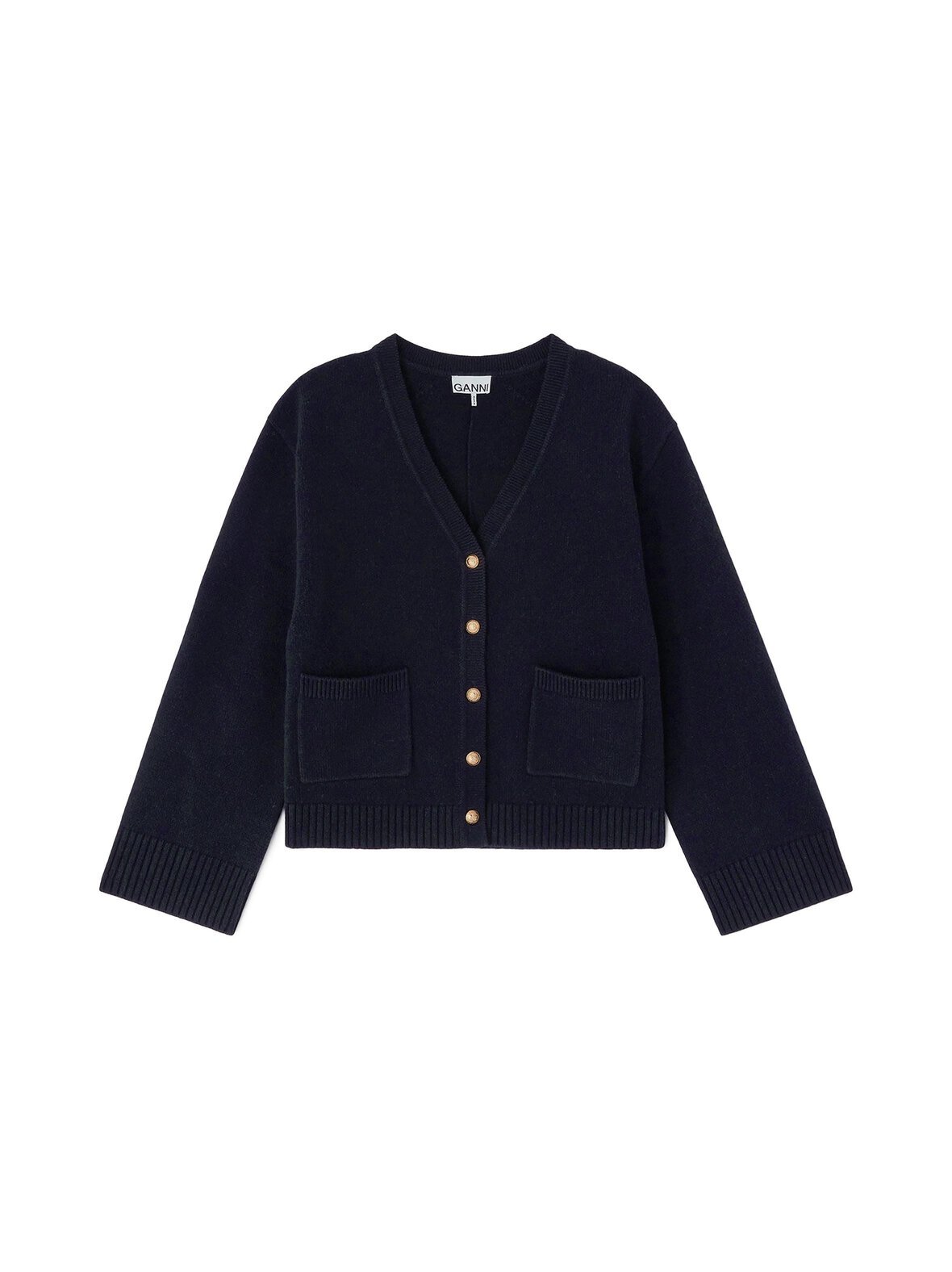 Compact wool -neuletakki