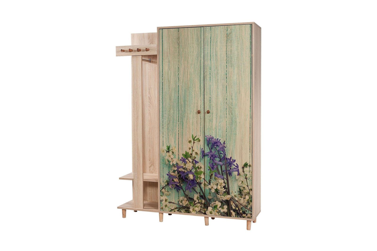 Vaatesäilytin Gillberga 135 cm - Ruskea