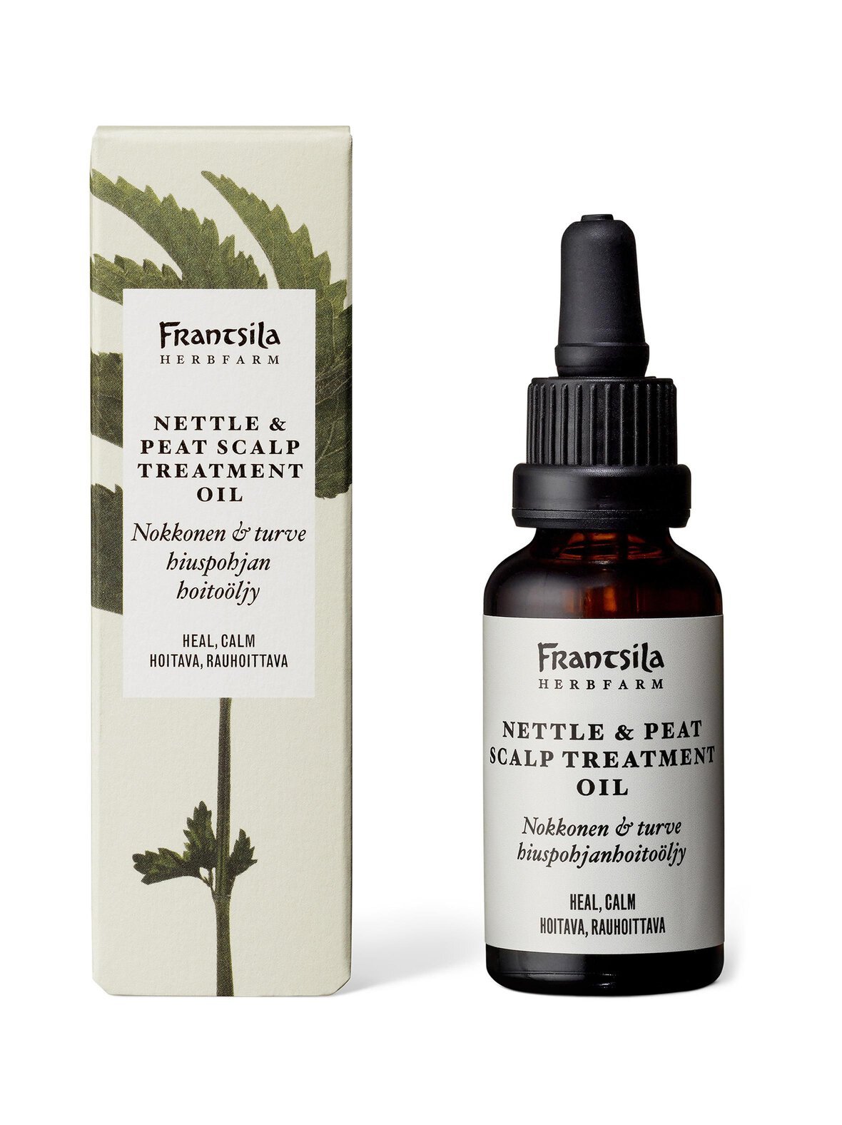 Nettle & peat scalp care oil- hiuspohjan hoitoöljy