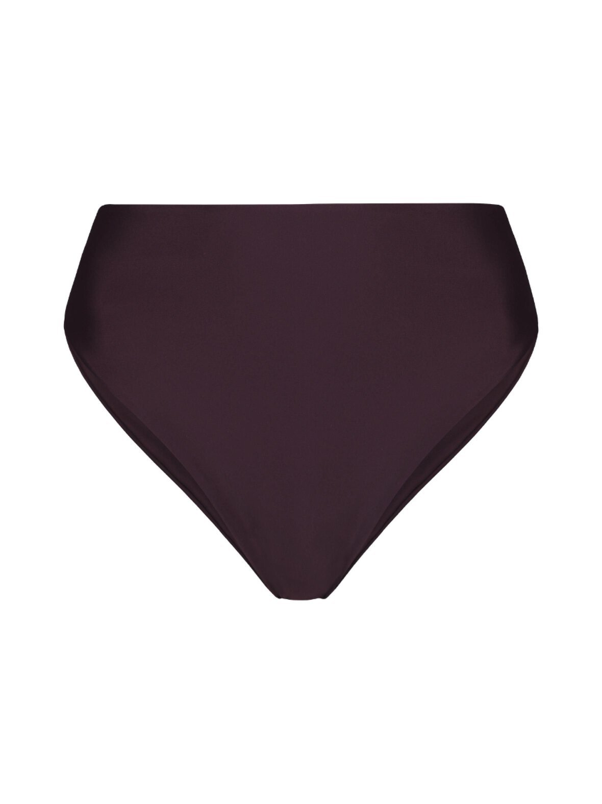 Plum high-leg -bikinialaosa