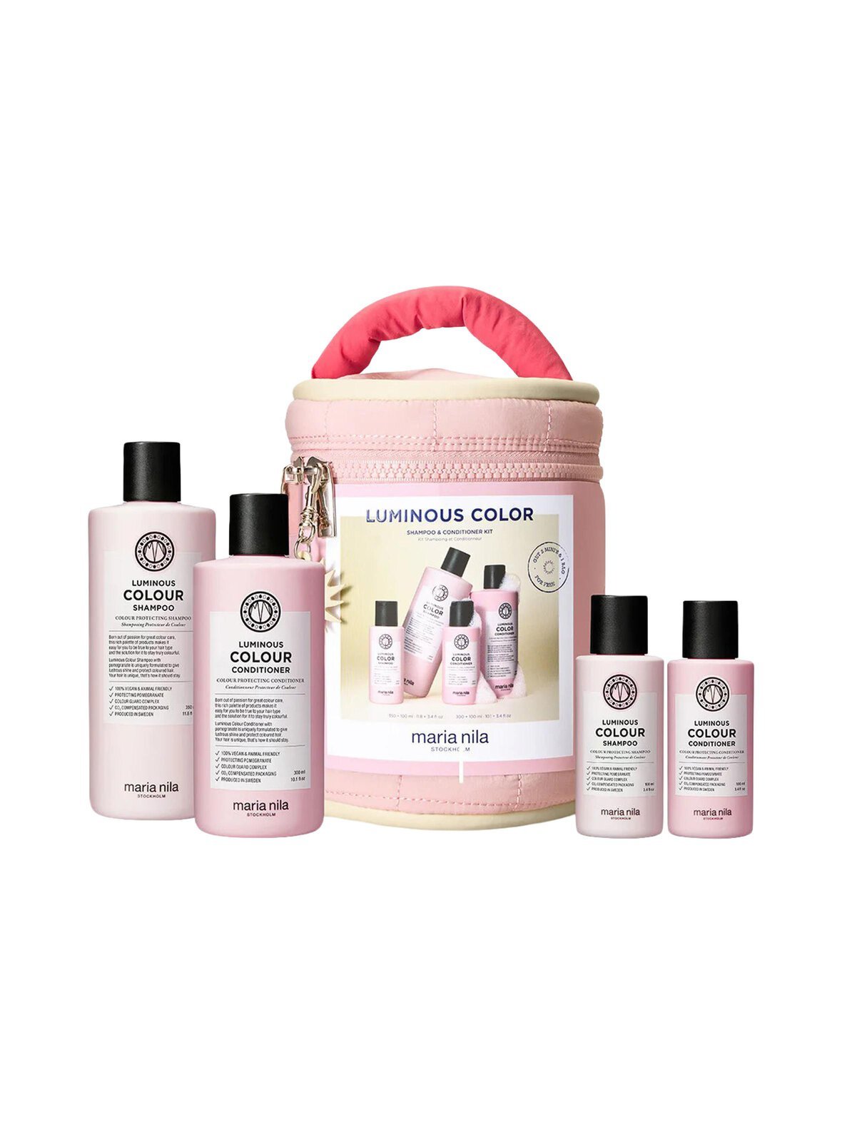 Luminous color beauty bag -hiustenhoitopakkaus