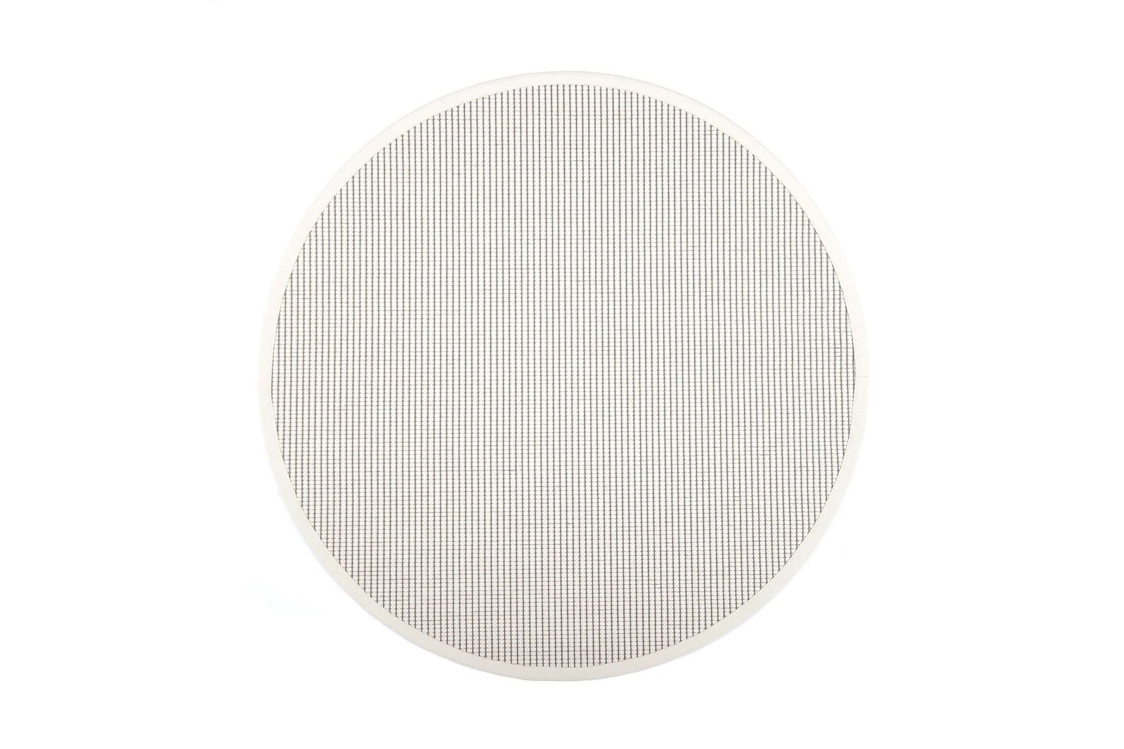 Matto Lyyra Pyöreä 200 cm Valkoinen - VM Carpet