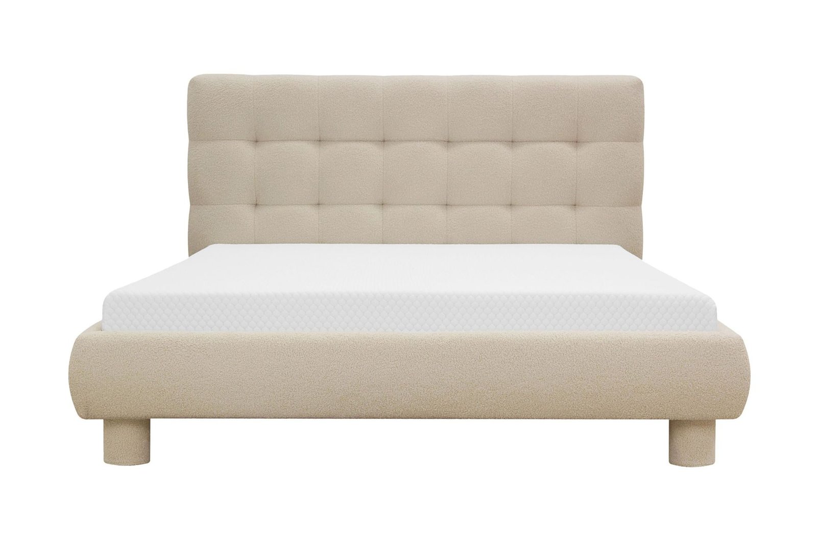 Teddy Täydellinen Sänkypaketti Sängynrunko ja Patja 120x200 cm - Beige