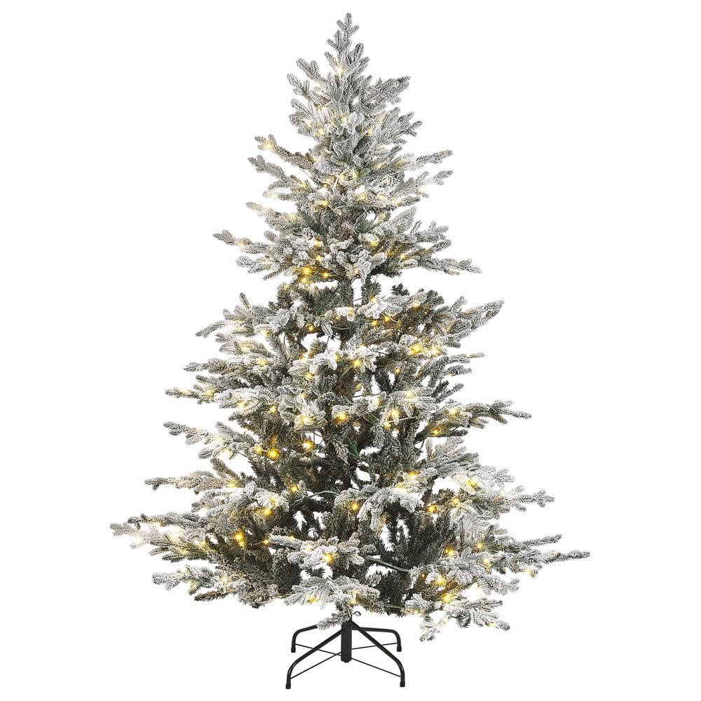 Keinotekoinen luminen joulukuusi Brisco - 131x115x180 cm