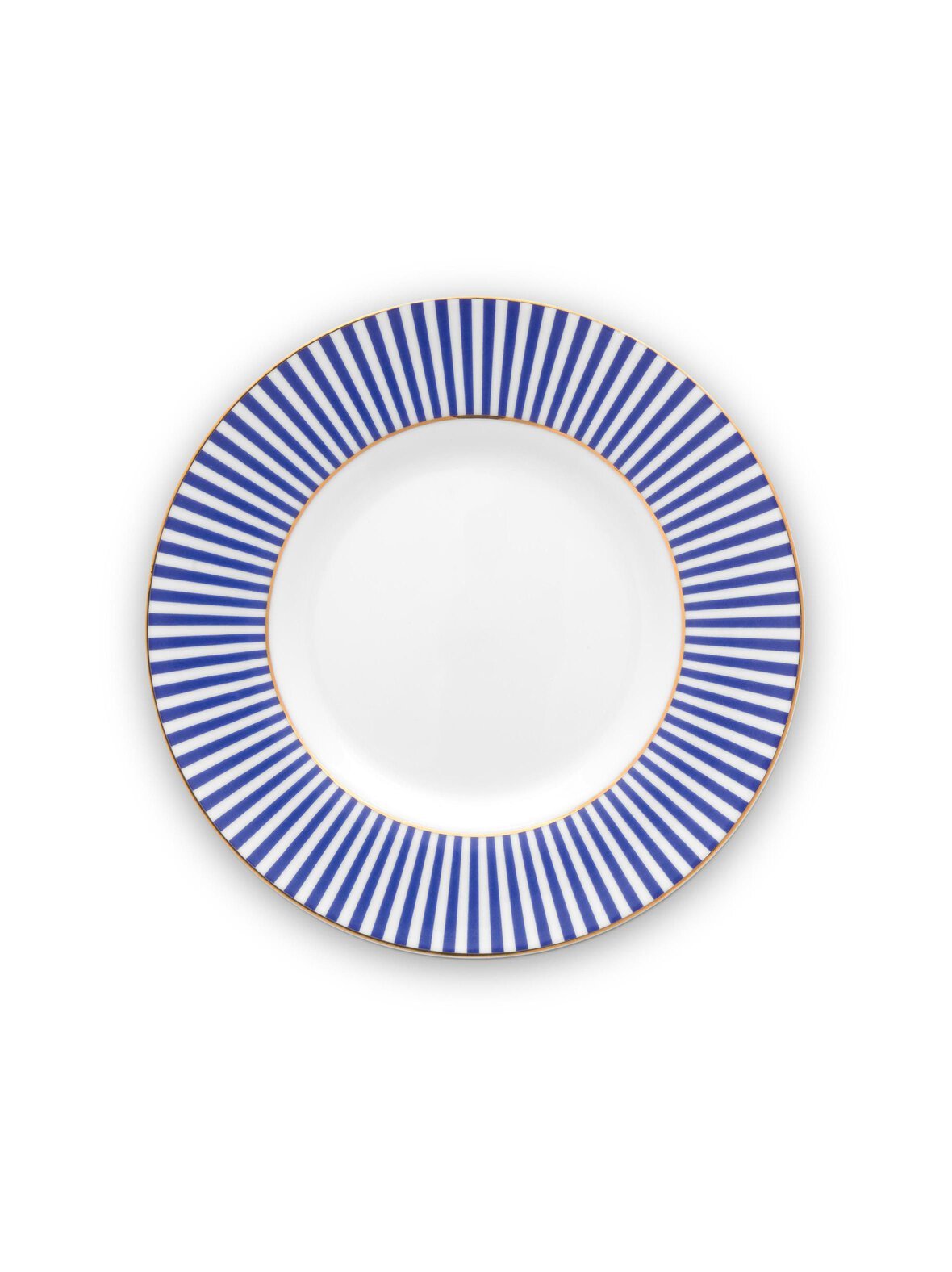 Royal stripes -posliinilautanen 17 cm