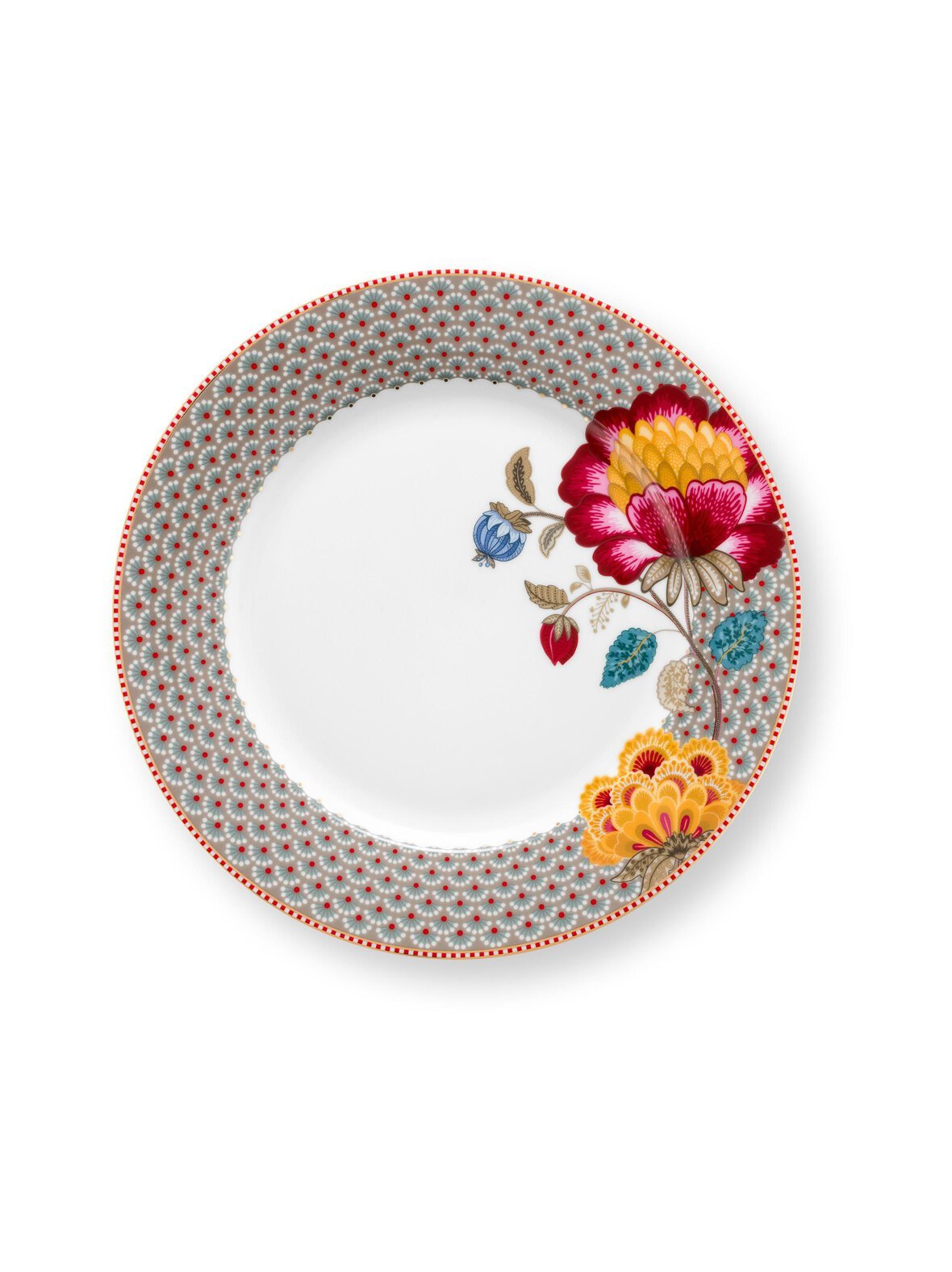 Blooming tales -posliinilautanen 26,5 cm