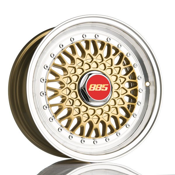 885 Classic RS Gold 7.5x17 jako 5x114.3 et 35