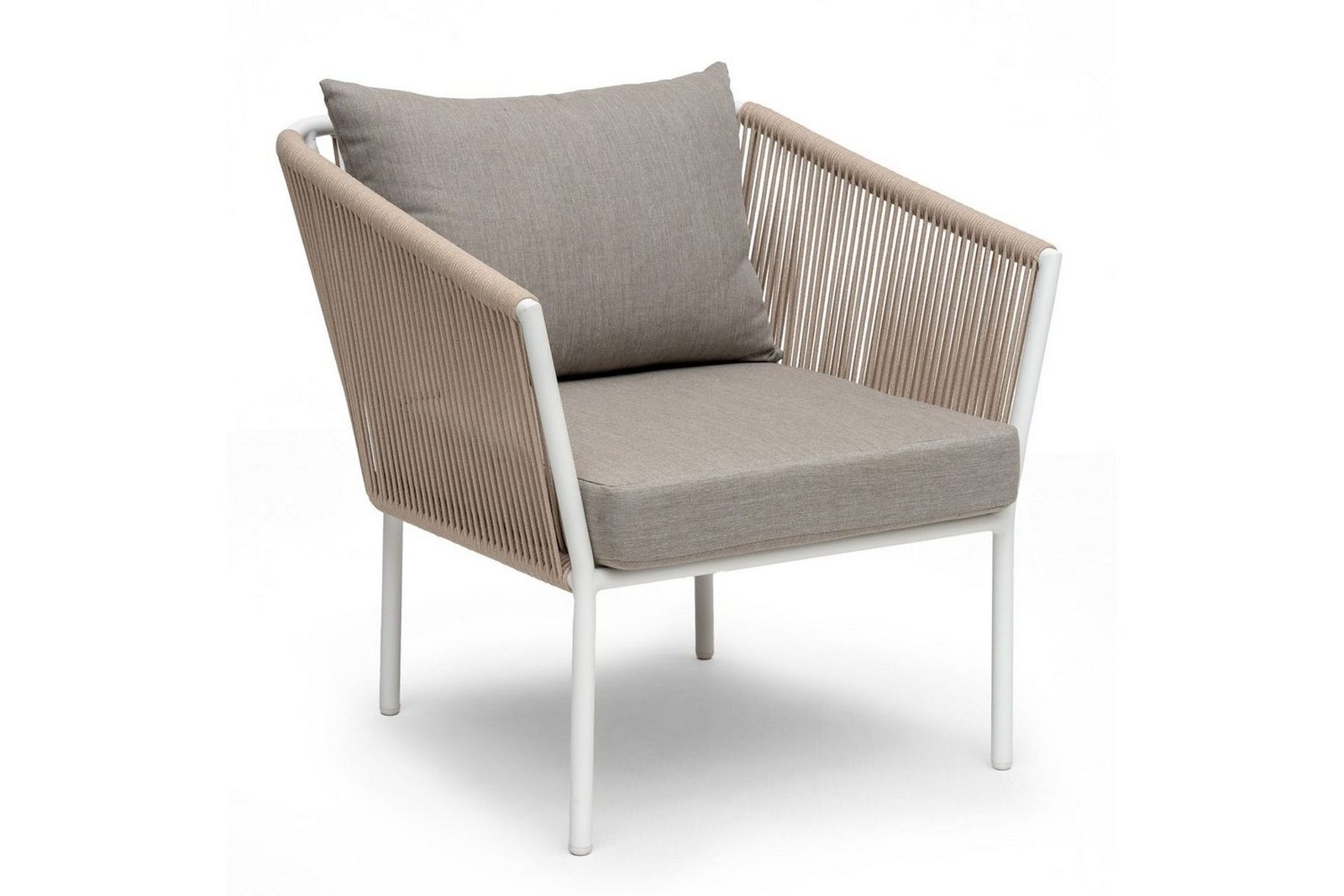 Nojatuoli Hillerstorp Lersund Valkoinen/Beige - Valkoinen/Beige