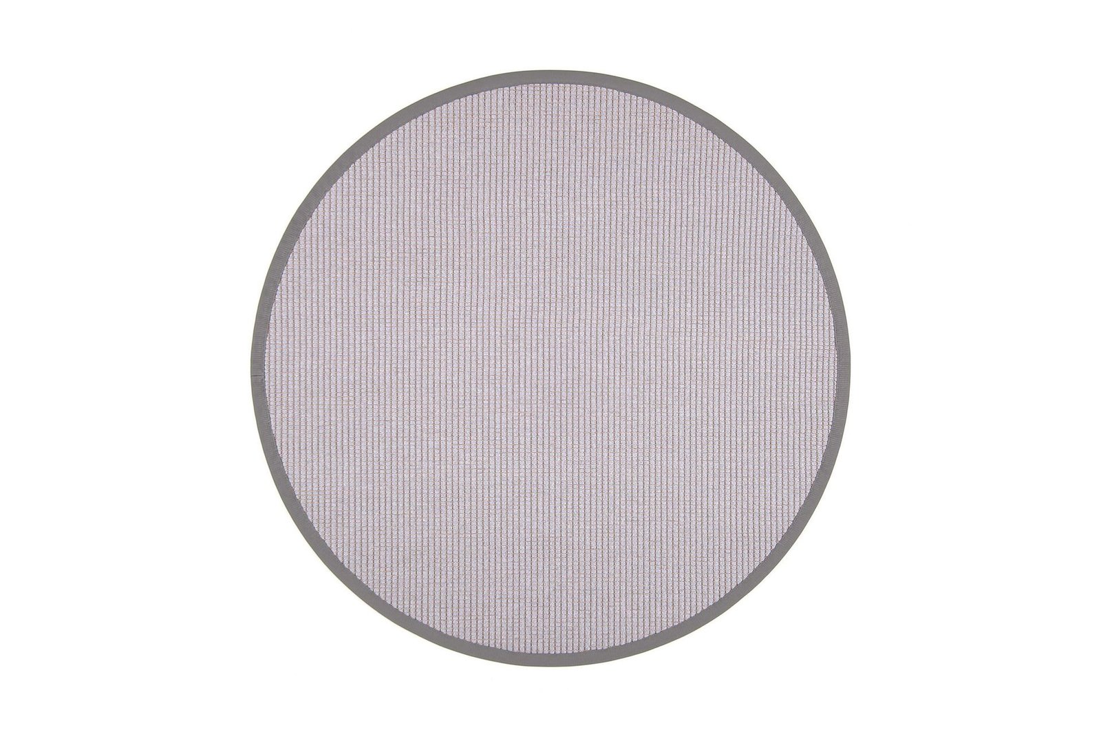 Matto Lyyra Pyöreä 200 cm Vaaleanharmaa - VM Carpet