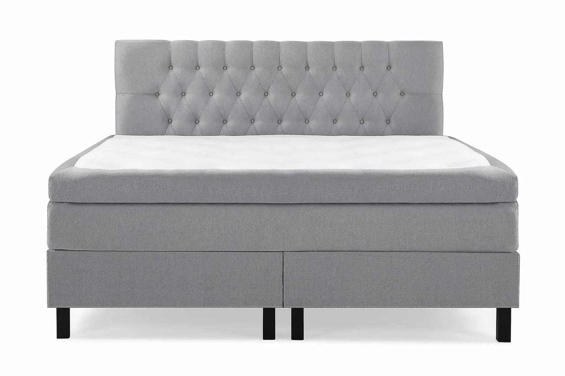 Jenkkisänky Lucky 180x200 Polyeetteri - Harmaa