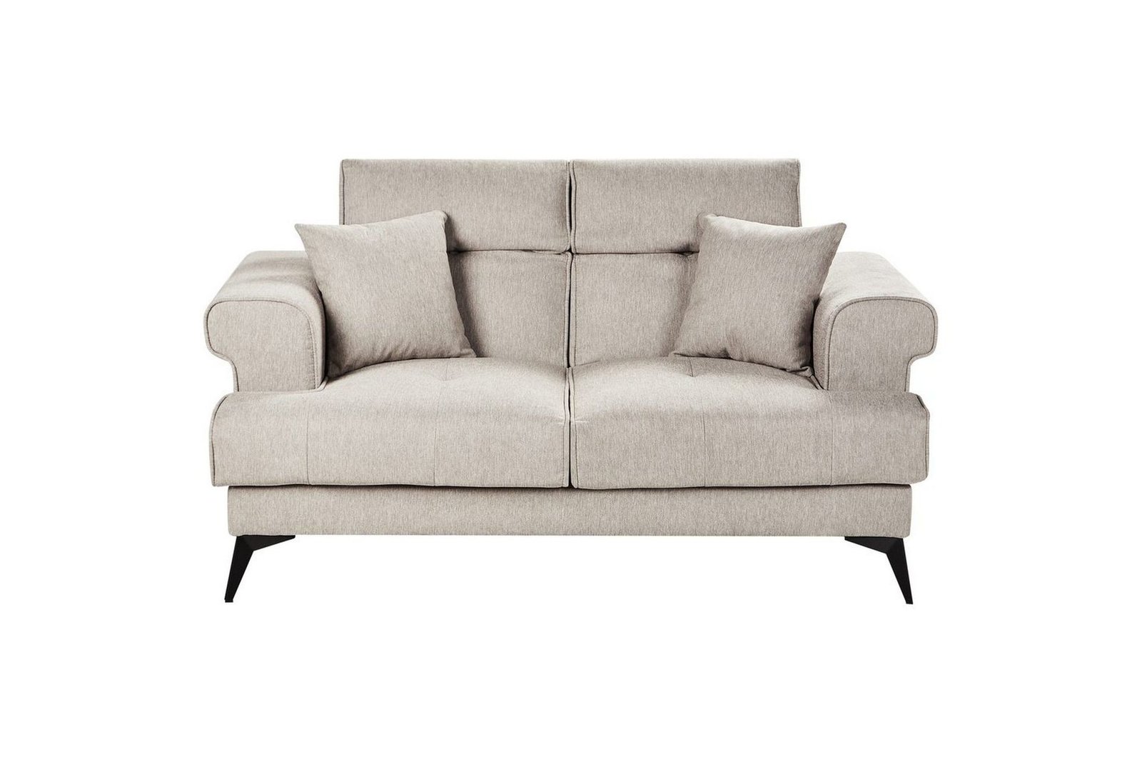 2-sitssoffa Beliani Skive Beige Beige -