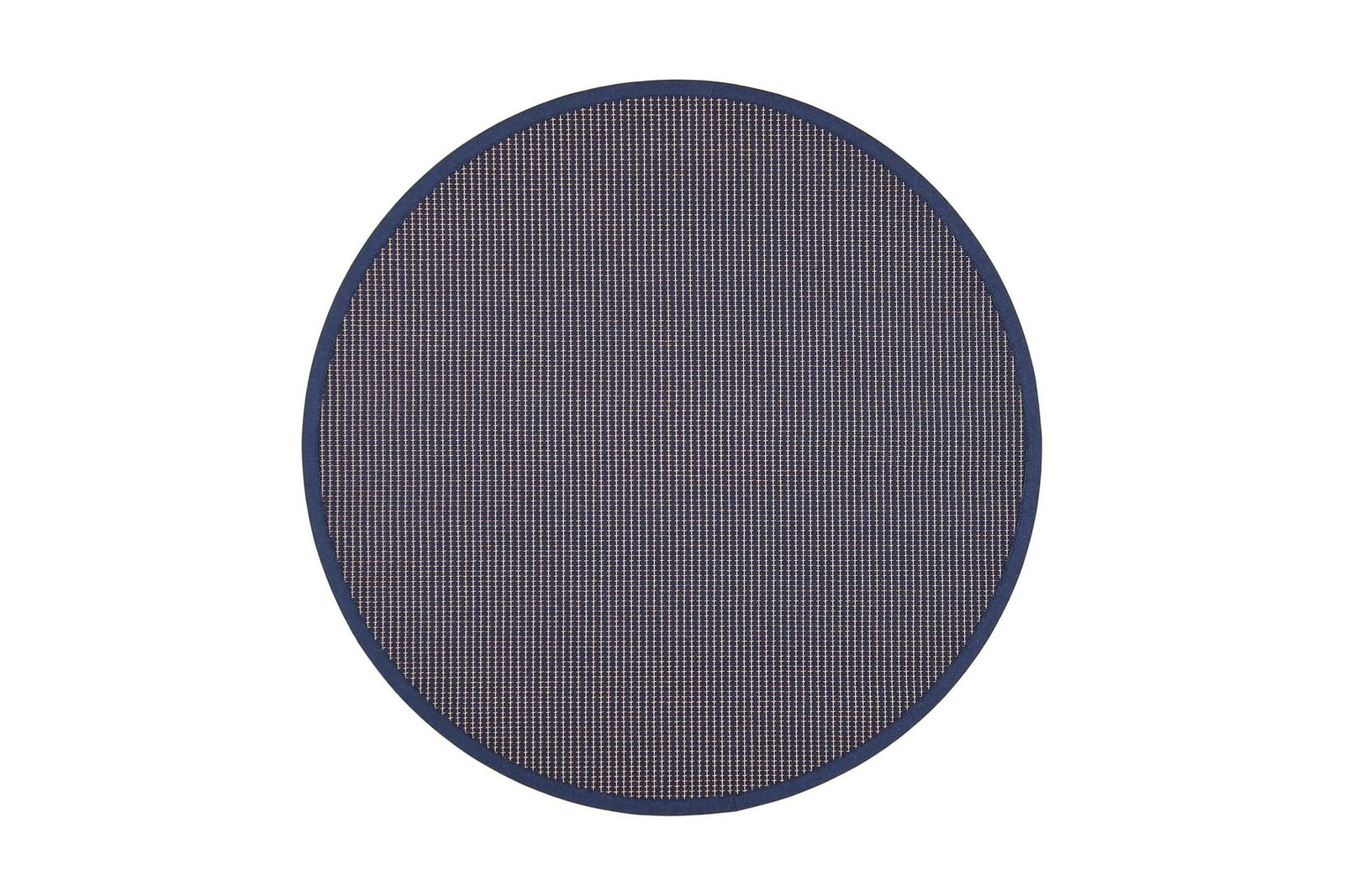 Matto Lyyra Pyöreä 200 cm Sininen - VM Carpet