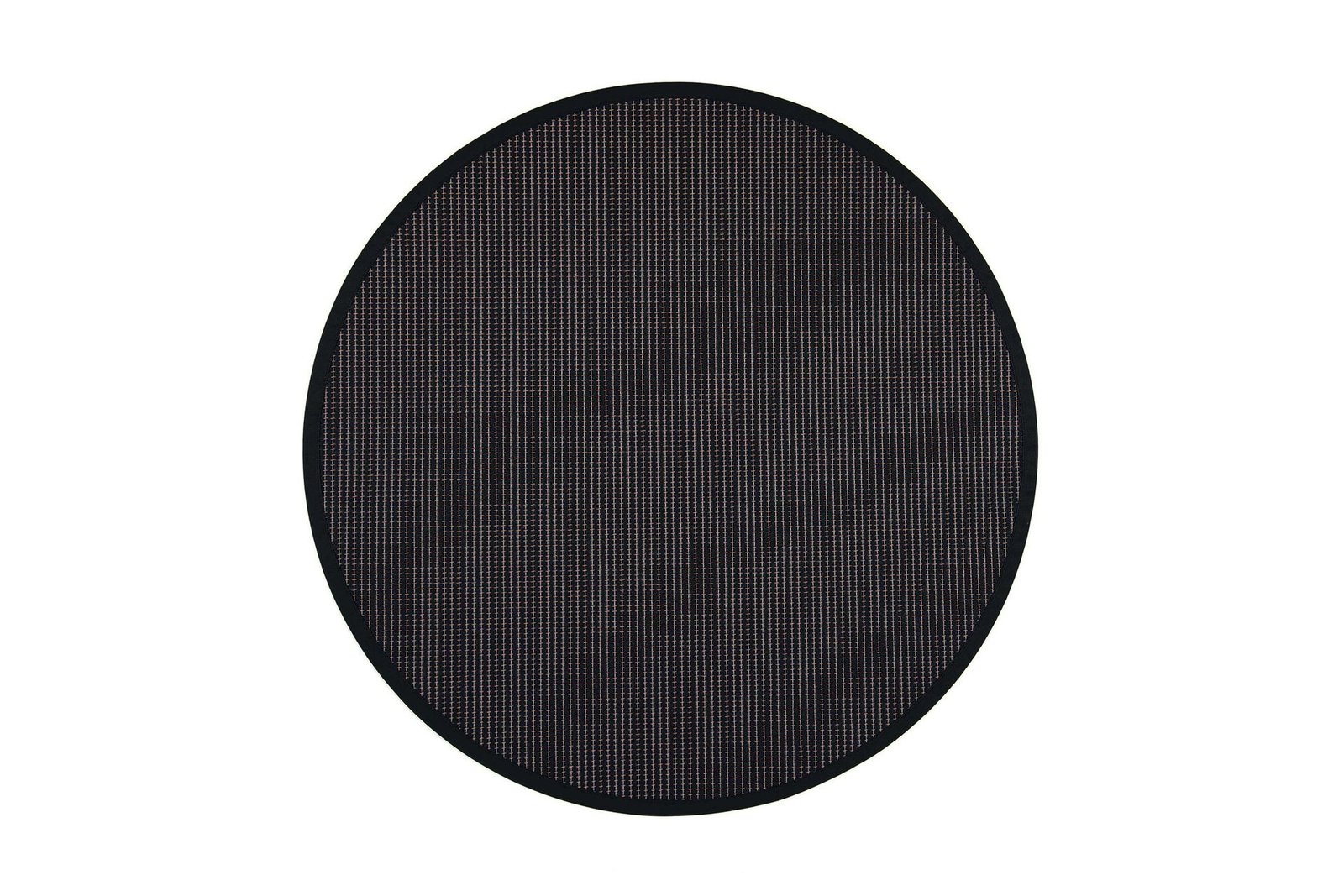 Matto Lyyra Pyöreä 200 cm Musta - VM Carpet
