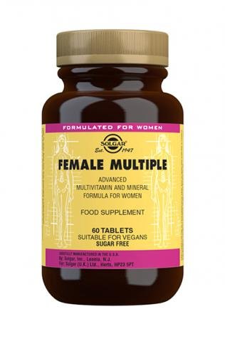 Solgar Female Multiple (naisten monivitamiini) 60 tabl 60 tabl