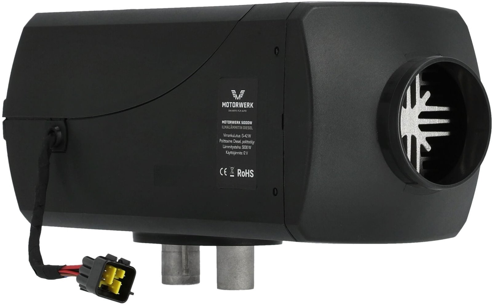 Polttoainekäyttöinen ilmalämmitin 5 kW, 12 V, Motorwerk