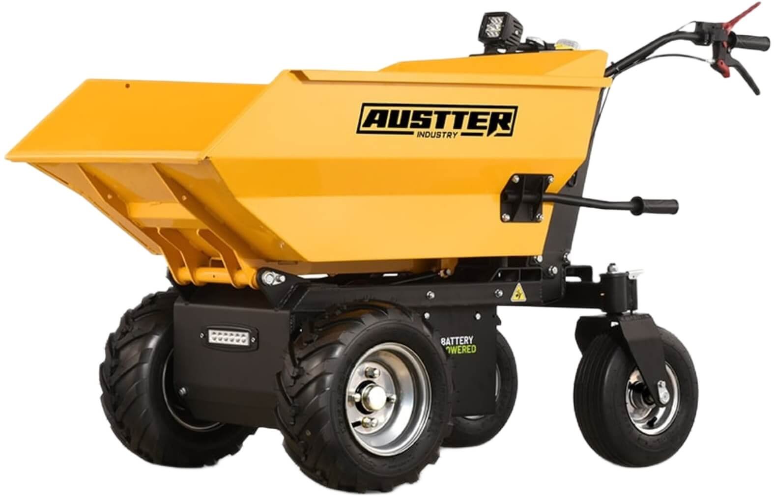 Minidumpperi E50, Austter