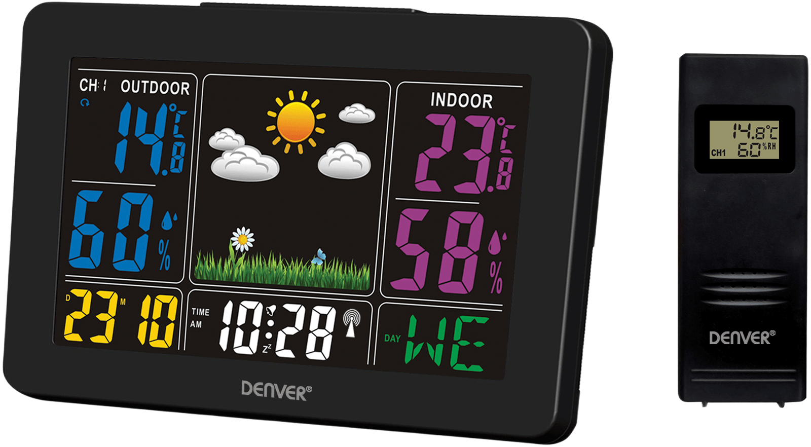 Sääasema WS-540B Black, Denver